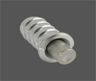 Mighton Push Ventlock Satin Chrome